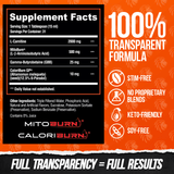 Alpha Lion Burn2.0 Stim-Free Liquid Thermogenic and Performance Aid