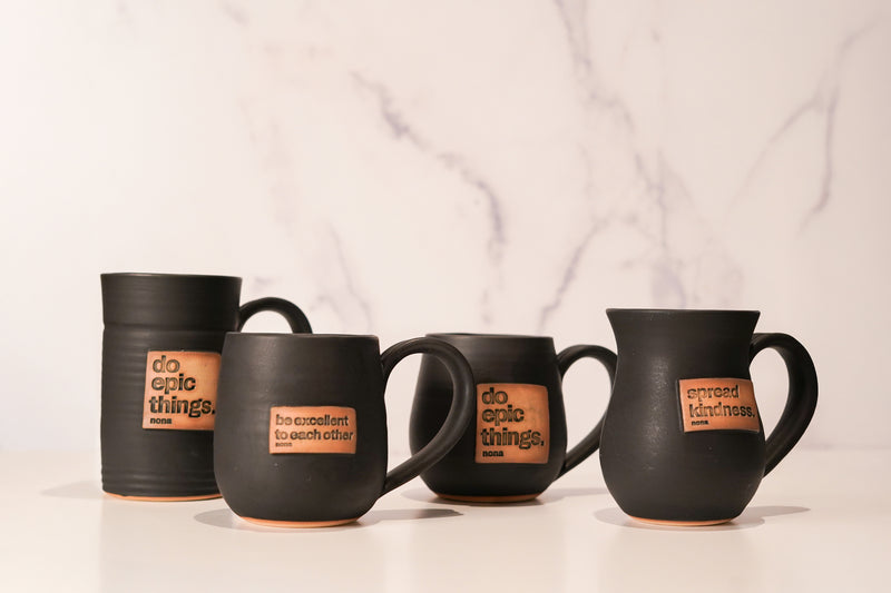 Stone Pony Handmade Inspirational Ceramic Mugs