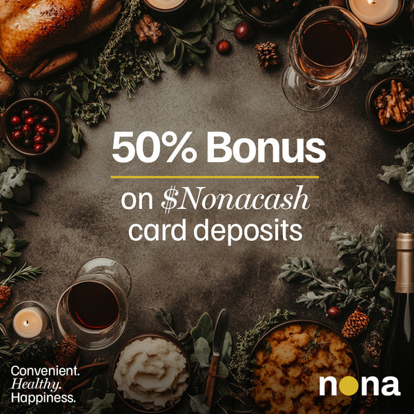 50% Bonus on $nonacash Card Deposits