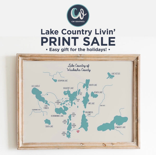 Lake Country Print 18" x 24"