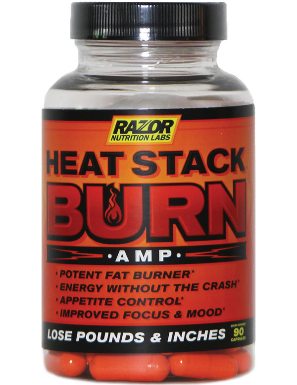 Razor Nutrition Burn AMP Thermogenic Natural Fat Burner