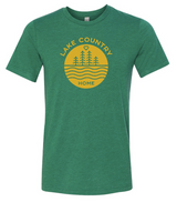 Lake Country Home Green & Gold Unisex Triblend Tee
